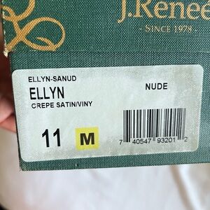 Women’s shoes size 11 color Nude